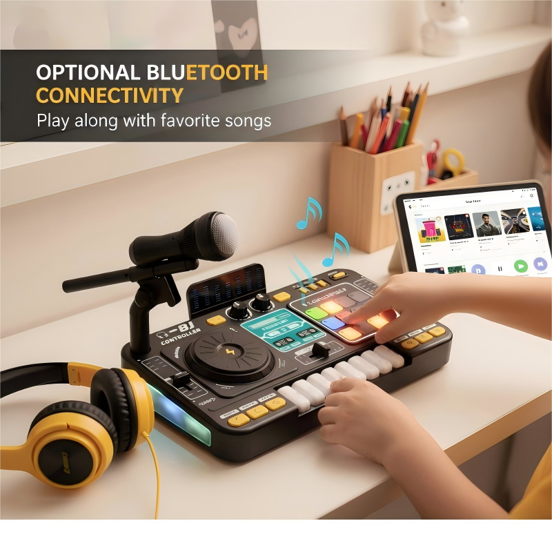 📢📢 60 % RABATT !! ✨Elektronisches DJ-Mixer-Spielzeug für Kinder