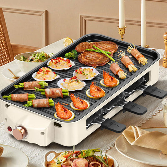 ⏳ Limitierte Aktion: 50 % Rabatt ⏰ Multifunktionaler, rauchfreier Elektrogrill – abnehmbar, große Kapazität 🥩