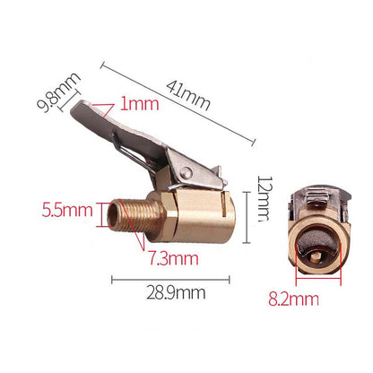 💨 50% RABATT! 🔧 Schnellanschluss-Adapter für Reifenfüllventil – Universell & leckagefrei – Perfekt für Kompressoren oder tragbare Pumpen – einfache Montage, sicherer Halt 🚗✨