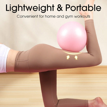 🤸‍♀️ 50% RABATT! ⚽ 9-Zoll-Pilatesball – platzsicher, inklusive Pumpe & ideal für Fitness 📦💪