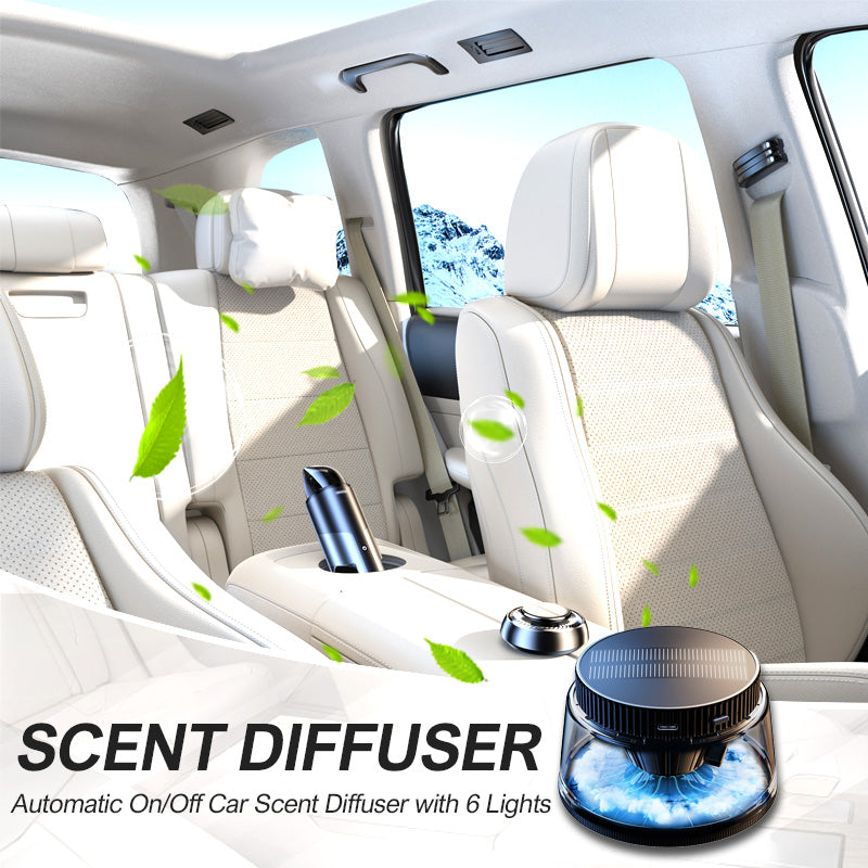 📢📢50 % Rabatt !!Automatischer Auto-Duftspender mit 6 Lichtmodi