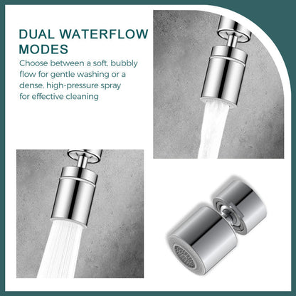 🚰✨ 360° Drehbarer Wasserhahn mit 2-in-1-Funktion & Trinkwassersprudler – Präzise Armaturen für flexibles, nachhaltiges Kochen! 🌱💧