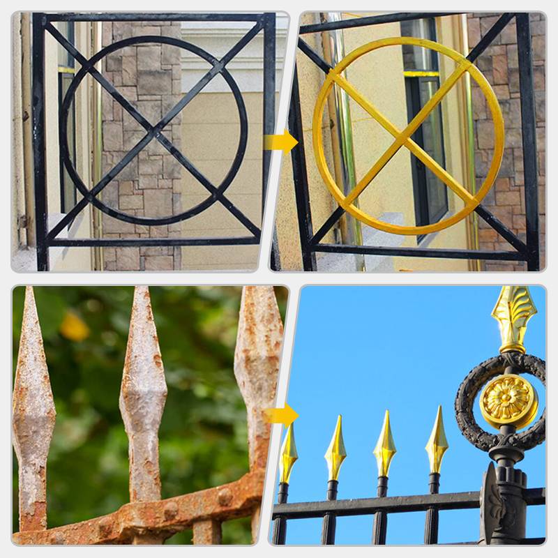 🔥Heißer Verkauf 50 % Rabatt🔥Wetterbeständige Goldfarbe auf Wasserbasis