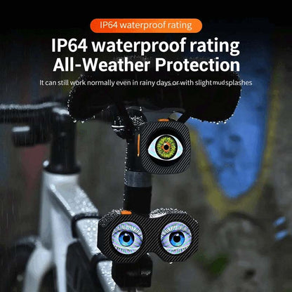 Dynamisches Teufelsauge Fahrrad-Rücklicht