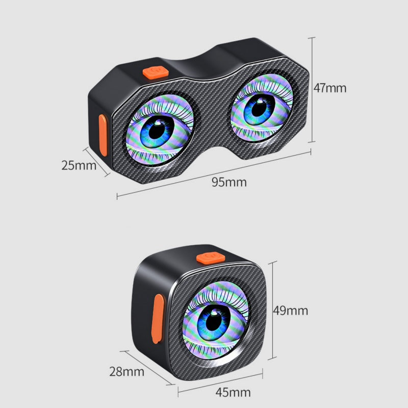 Dynamisches Teufelsauge Fahrrad-Rücklicht