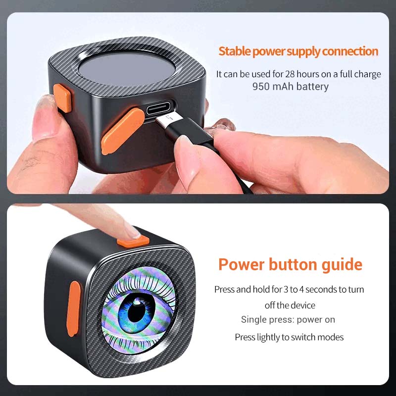 Dynamisches Teufelsauge Fahrrad-Rücklicht