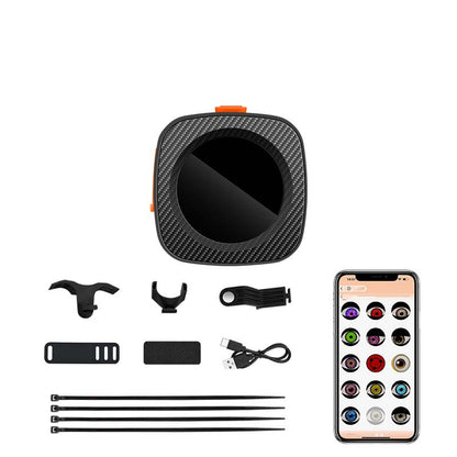 Dynamisches Teufelsauge Fahrrad-Rücklicht