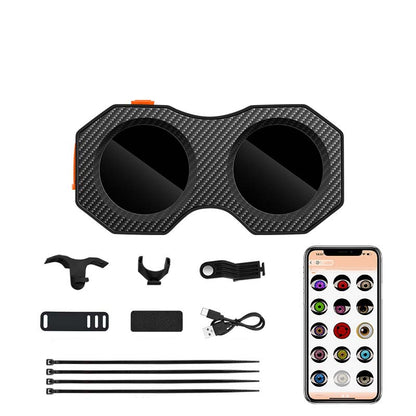 Dynamisches Teufelsauge Fahrrad-Rücklicht