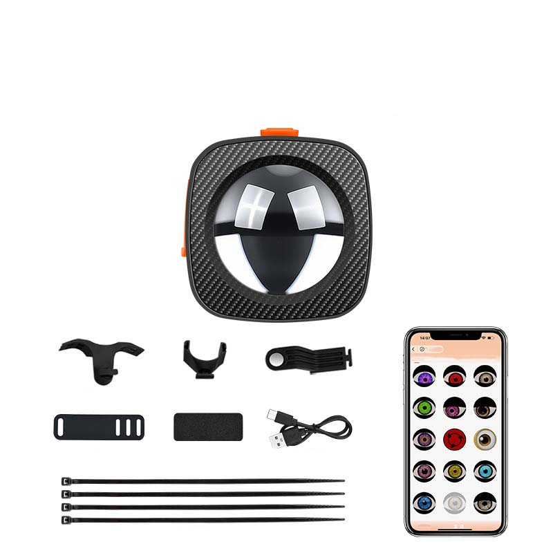 Dynamisches Teufelsauge Fahrrad-Rücklicht