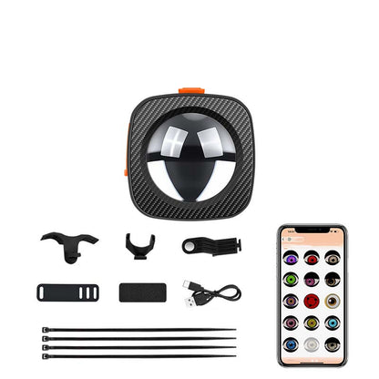 Dynamisches Teufelsauge Fahrrad-Rücklicht