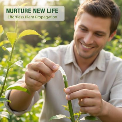 🌳 50% RABATT JETZT! ✨ Silikon-Veredelungshülsen (50/150/250 Stück) – Flexibel, Wetterbeständig & Fördert das Anwachsen von Obstbäumen 🛠️🌱