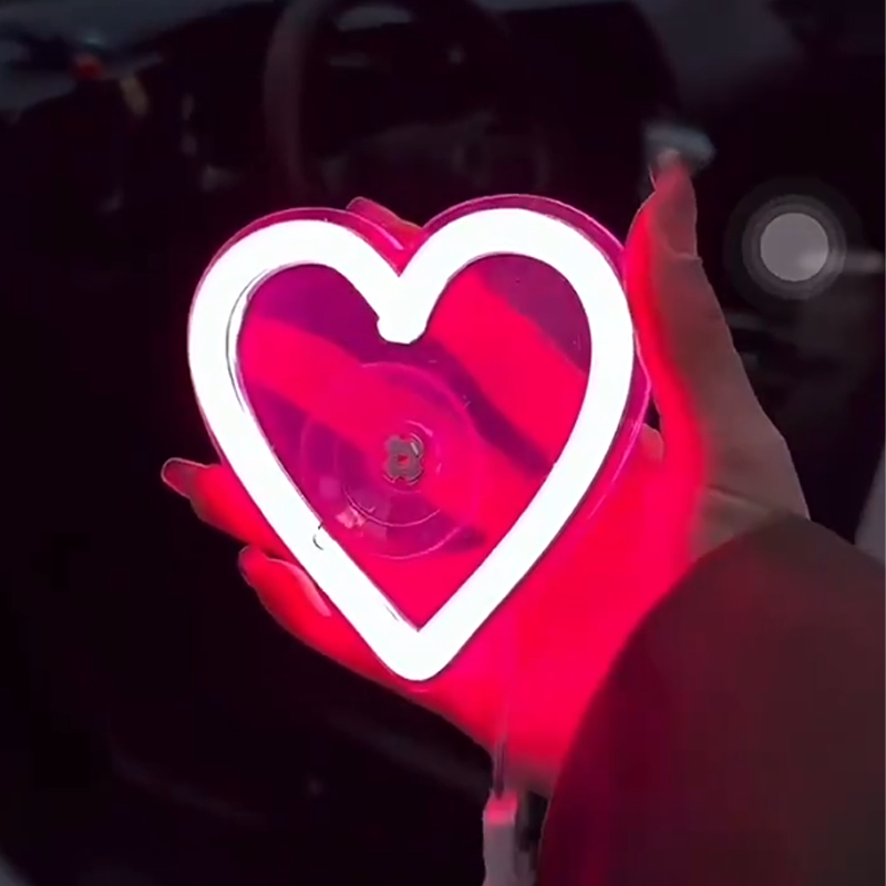 Solar-Stimmungsbeleuchtung für Autos | Romantisch und kabellos! ❤️🚗