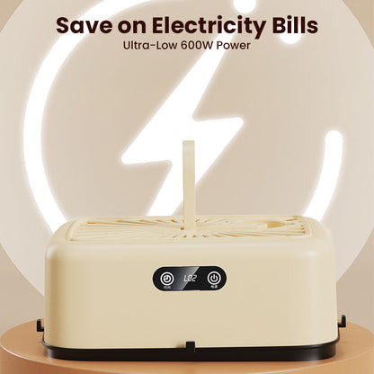 ⏳Zeitlich begrenztes Angebot: 25 Einheiten mit 60 % ⏰Rabatt Tragbarer 600-W-PTC-Heizungs-Wäschetrockner💥