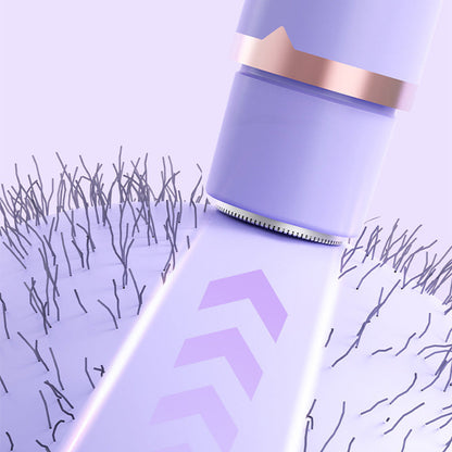 2-in-1 elektrischer Akku-Rasierer für Damen