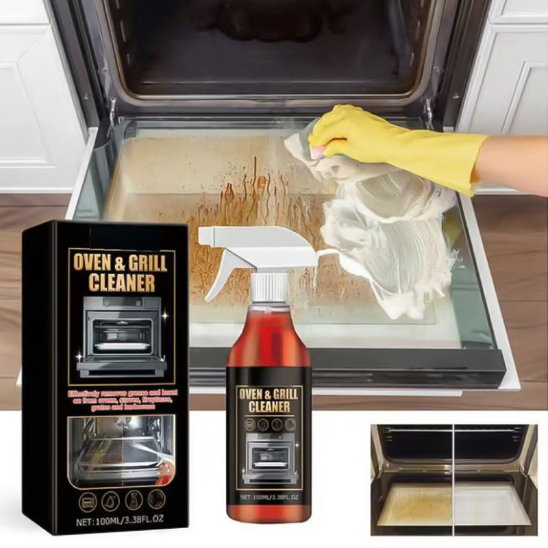 🧼 KAUFE 2, ERHALTE 1 GRATIS! 🔥 Backofen- & Grillreiniger – Löst Eingebranntes Fett, Geruchsneutralisierend & Ohne Schrubben ✨