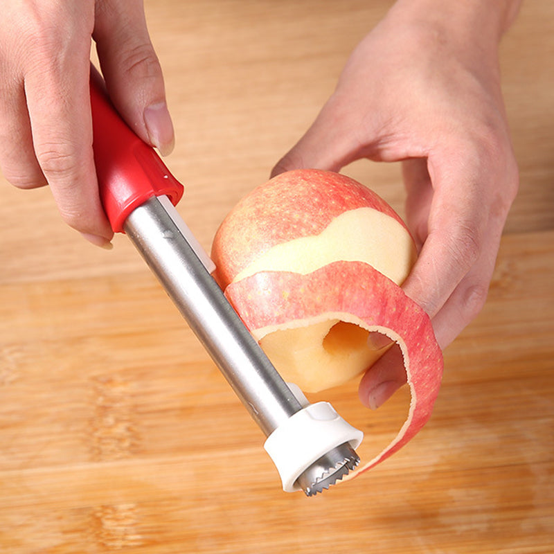 🔥2+1 GRATIS! 🍎 2-in-1 Apfelausstecher & Schäler aus Edelstahl – Schälen, entkernen und stilvoll servieren wie ein Profi! ✨