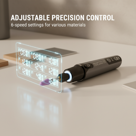 Tragbarer Elektro-Poliermaschine und Schleifmaschine Set