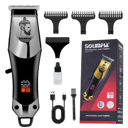 💇‍♂️ 50% RABATT! ⚡ Multifunktionaler Elektrischer Haarschneider für Männer – Präzisionsklingen, Wiederaufladbar & Profi-Qualität für Zuhause ✂️