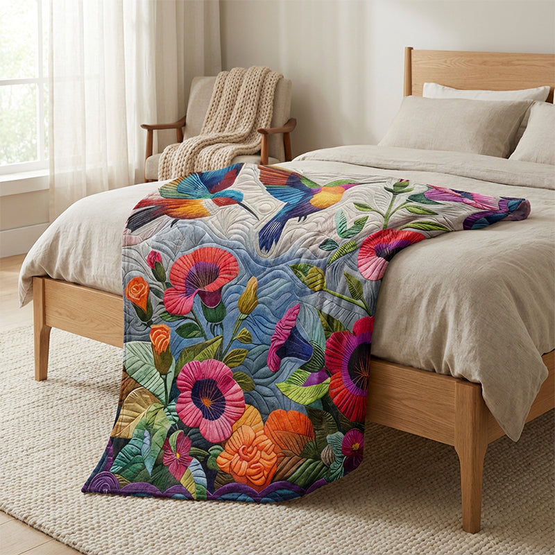 🔥2026 Neuheiten, 50 % Rabatt!🎉Kuschelige und weiche Flanelldecke mit Blumenmuster