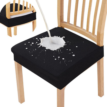 🛋️Wasserabweisender Stuhlbezug mit Rauten-Jacquard – Für Esszimmer-, Hotel- & Haushaltsstühle 🪑✨