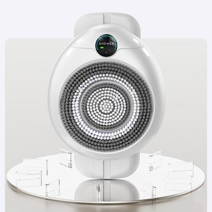 Automatische, wandmontierte Rückenwaschbürste – Großer Bürstenkopf & höhenverstellbar 🚿🧼