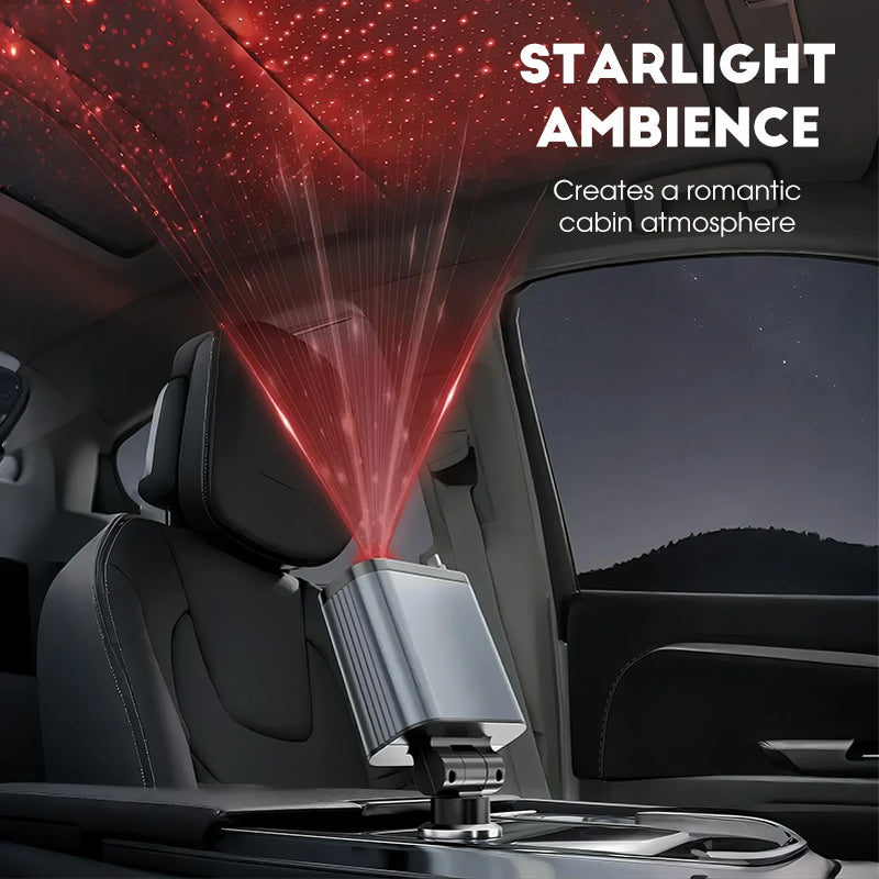 ⚡KAUF 2 UND BEKOMME 1 GRATIS!✨Auto-Oplader mit Sternenlichtprojektor – 90W Superschnelles Laden &amp; Magische Atmosphäre im Auto! 🔌✨