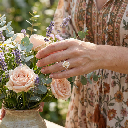 💎 Eleganter Jungfrau-Maria-Ring – Symbol der Anmut & des Glaubens!