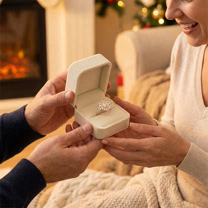 💎 Eleganter Jungfrau-Maria-Ring – Symbol der Anmut & des Glaubens!