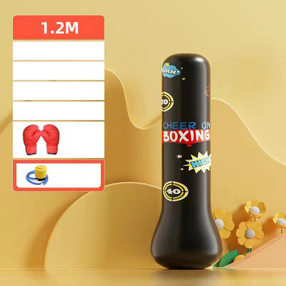 🎉 Neujahrsgeschenk – 50% RABATT!🥊 Eltern-Kind Aufblasbarer Boxbecher – Aktiv, sicher & trainiert Motorik (3-15 Jahre)