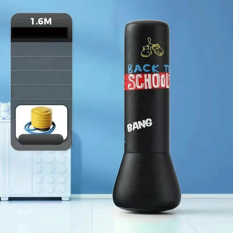 🎉 Neujahrsgeschenk – 50% RABATT!🥊 Eltern-Kind Aufblasbarer Boxbecher – Aktiv, sicher & trainiert Motorik (3-15 Jahre)