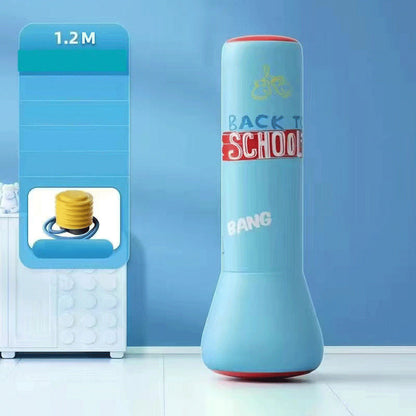 🎉 Neujahrsgeschenk – 50% RABATT!🥊 Eltern-Kind Aufblasbarer Boxbecher – Aktiv, sicher & trainiert Motorik (3-15 Jahre)