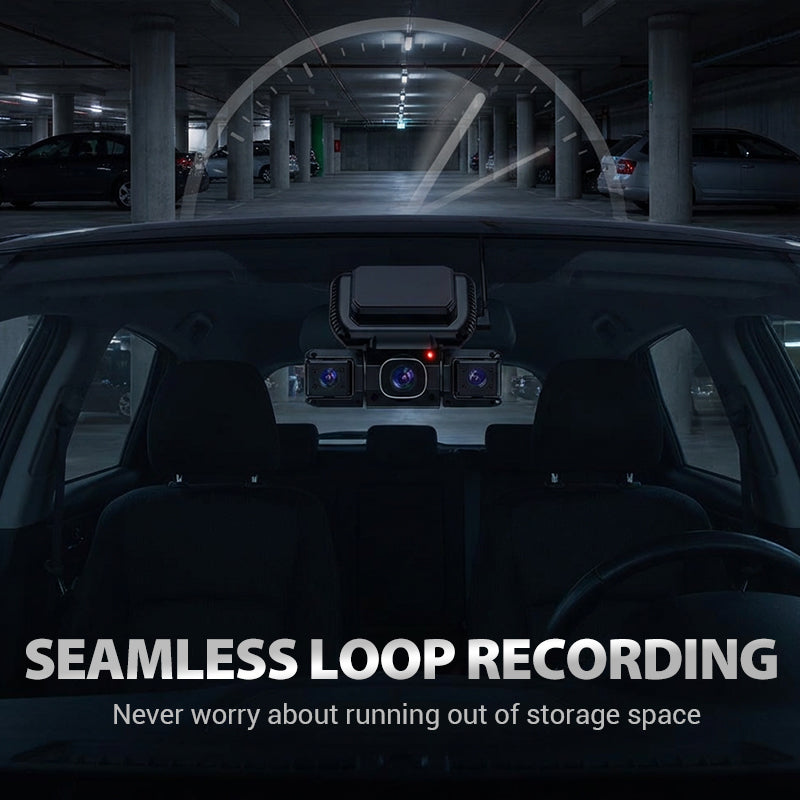 🎉 Neujahrsgeschenk – 50% RABATT!🚗 4-Kanal-Dashcam (WLAN + Nachtsicht) – Rundum-Überwachung mit HD-Aufnahmen & nahtloser App-Verbindung!