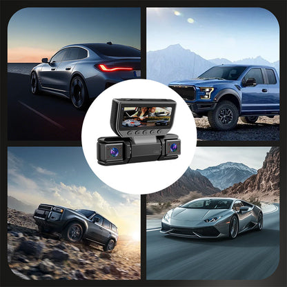 🎉 Neujahrsgeschenk – 50% RABATT!🚗 4-Kanal-Dashcam (WLAN + Nachtsicht) – Rundum-Überwachung mit HD-Aufnahmen & nahtloser App-Verbindung!