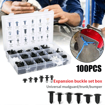 🛠️ KAUFE 5, ERHALTE 5 GRATIS! 📦 100 Stück Expansionsschrauben-Set – Universell, Stabiler Halt & Einfache Montage ⚙️