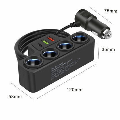 🔥Heißes Angebot – 7-in-1 Zigarettenanzünderadapter