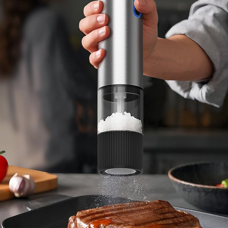 🔥Solange der Vorrat reicht 40 % Rabatt!🎉Electric Pepper & Salt Grinder Set