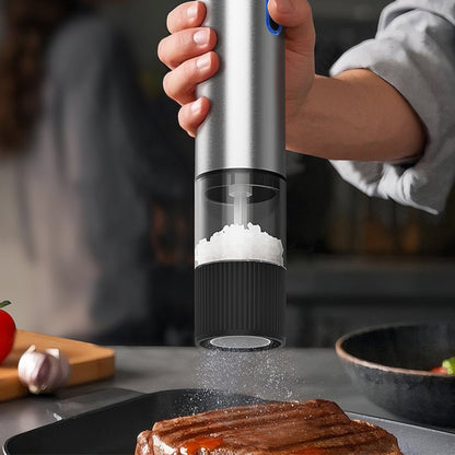 🔥Solange der Vorrat reicht 40 % Rabatt!🎉Electric Pepper & Salt Grinder Set