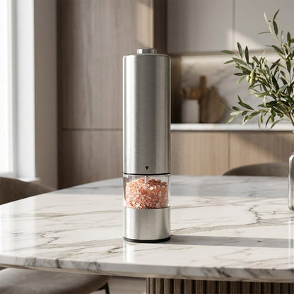 🔥Solange der Vorrat reicht 40 % Rabatt!🎉Electric Pepper & Salt Grinder Set