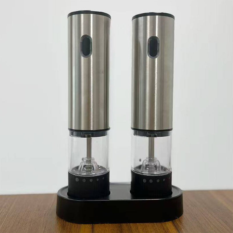 🔥Solange der Vorrat reicht 40 % Rabatt!🎉Electric Pepper & Salt Grinder Set