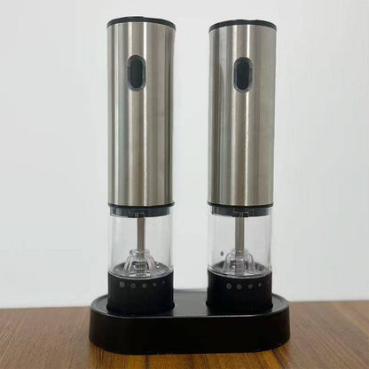 🔥Solange der Vorrat reicht 40 % Rabatt!🎉Electric Pepper & Salt Grinder Set