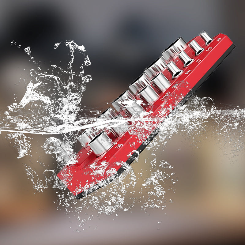 🔧 50% RABATT! 🧲 Magnet-Steckschlüsselhalter-Set – Farblich Sortiert, Spart Platz & Hält Werkzeuge Sicher 📦