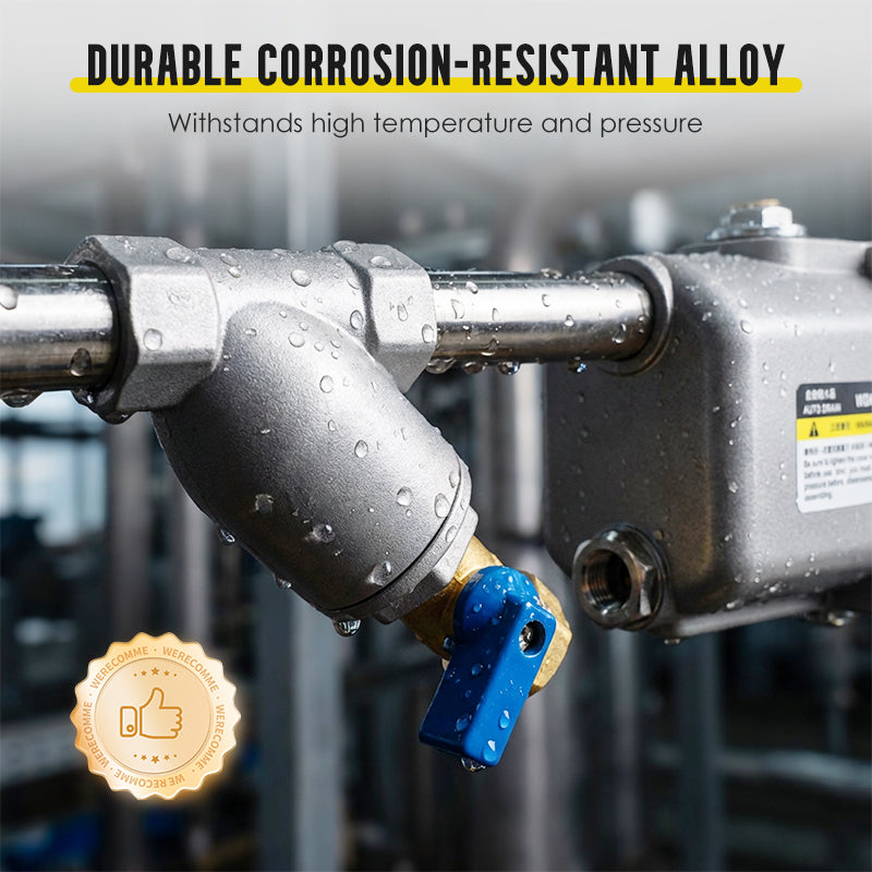 Automatischer Kondensatablass für Druckluftbehälter – Passend für WBK-58 / WBK-20, Mit Doppelfilter, Verstopfungssicher 🔧⚙️