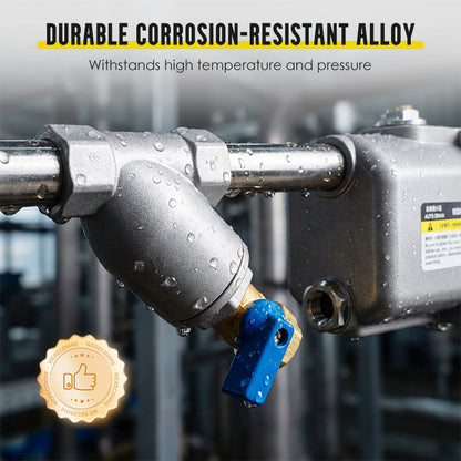Automatischer Kondensatablass für Druckluftbehälter – Passend für WBK-58 / WBK-20, Mit Doppelfilter, Verstopfungssicher 🔧⚙️