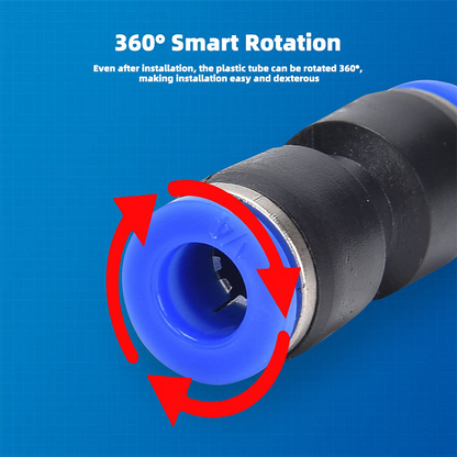 1/4-Zoll Pneumatisches Steckanschluss-Schlauchverbinder-Set
