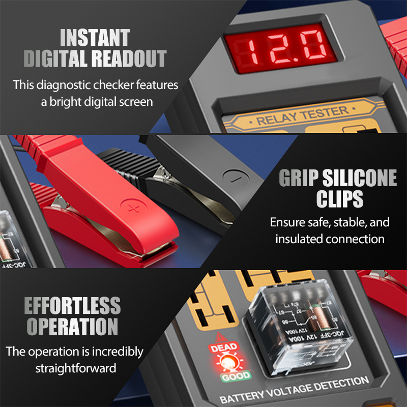 🥳2026 HEISSER VERKAUF🛡️🔦LED-Relais-Spannungstester für Fahrzeuge