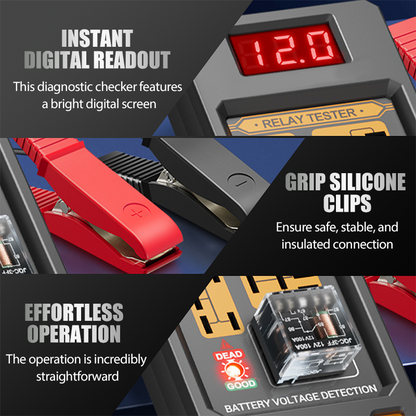 🥳2026 HEISSER VERKAUF🛡️🔦LED-Relais-Spannungstester für Fahrzeuge