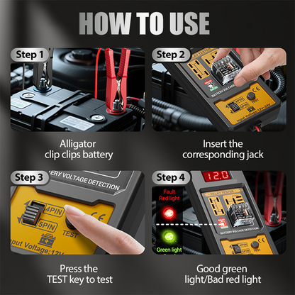 🥳2026 HEISSER VERKAUF🛡️🔦LED-Relais-Spannungstester für Fahrzeuge