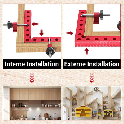 90-Grad-Positionierung-Winkelspanner