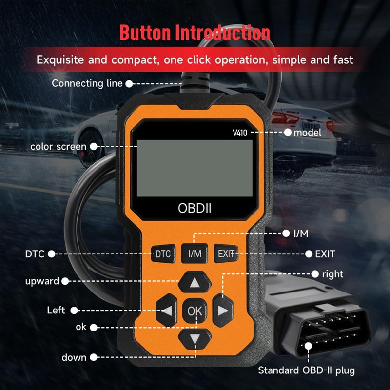 Universal OBD2 Diagnosegerät & Fehlercodeleser für Auto