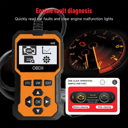 Universal OBD2 Diagnosegerät & Fehlercodeleser für Auto